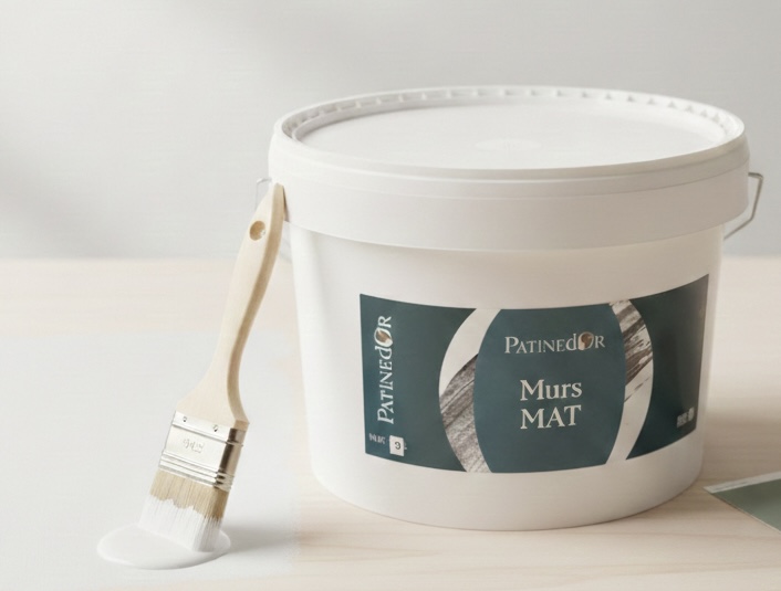 BLANC EVEREST MAT 9L MUR